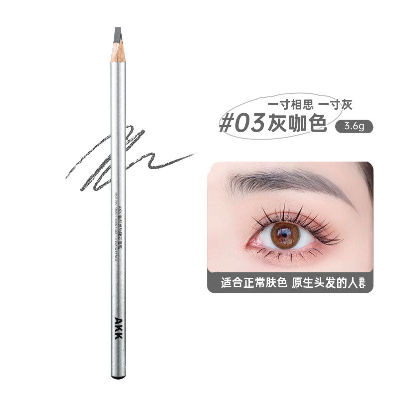 Tiktok/Douyin Hot AKK Natural Lightweight Hard Core Eyebrow Pencil 3.6g 【Tiktok抖音爆款】AKK自然轻盈硬芯眉笔