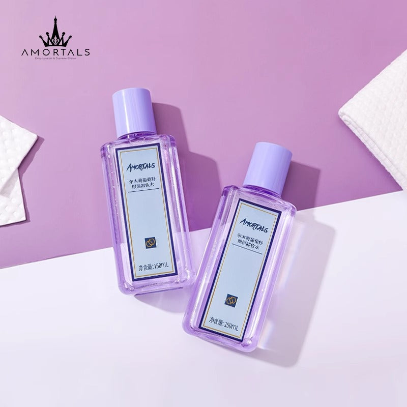 AMORTALS Grape Seed Eye & Lip Makeup Remover 150ml/60ml 尔木萄葡萄籽眼唇卸妆水