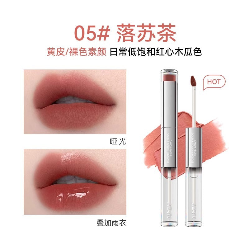 AZTK Long-Wear Dual-Ended Lip Gloss 1.7g+1.7g 菁之持妆双头唇釉