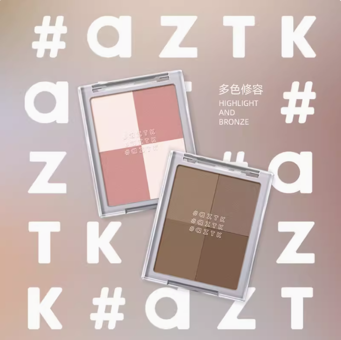 AZTK Multicolor Contour Palette 6.2g 菁之多色修容盘