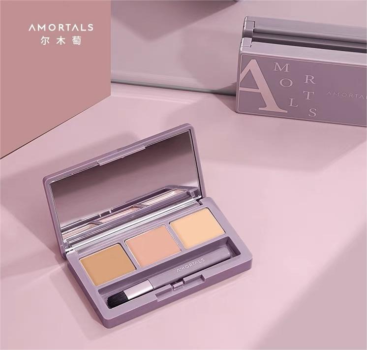 Amortals Three-Color Concealer 1.2g*3 尔木萄三色遮瑕膏