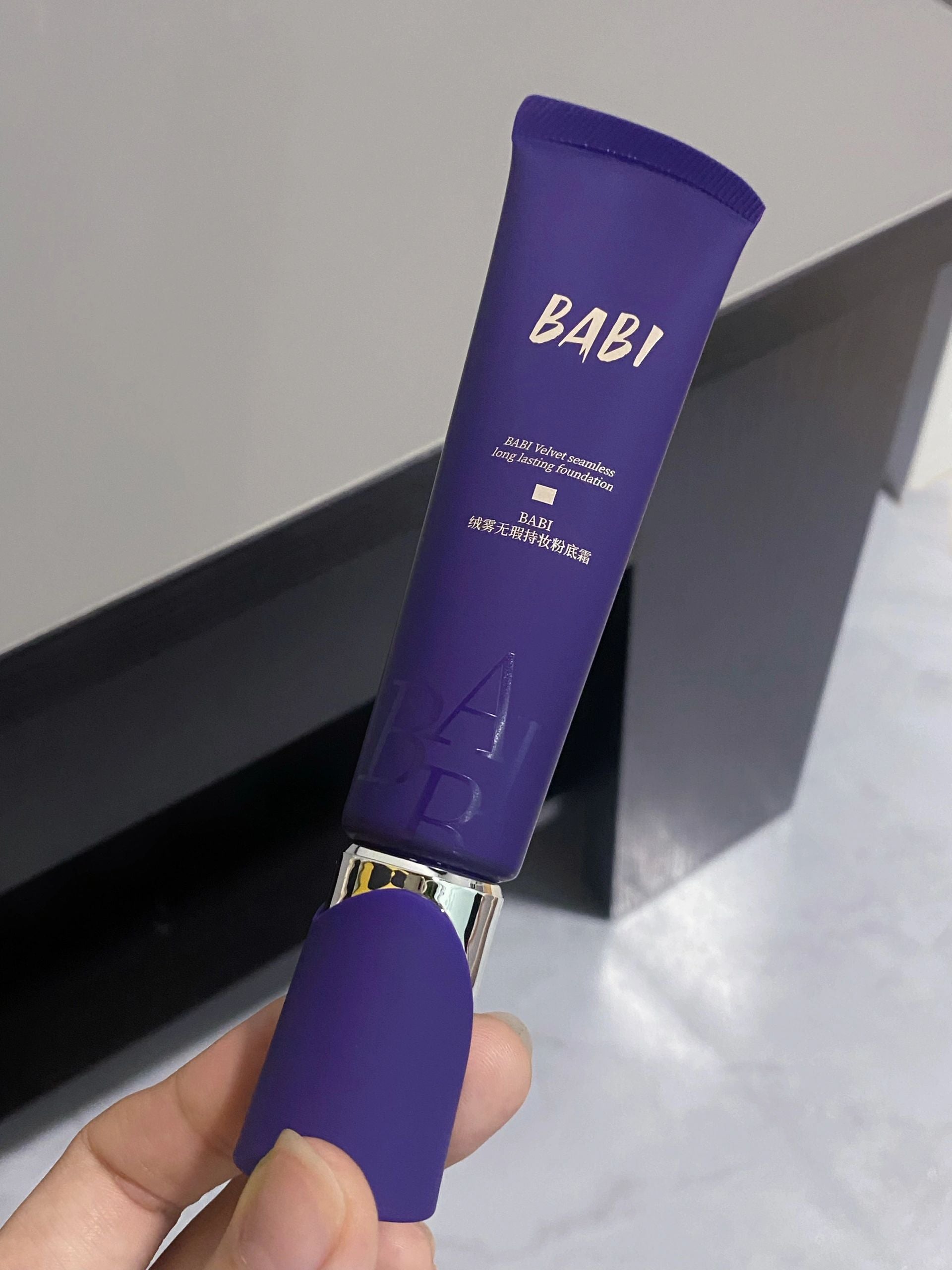 BABI Velvet Matte Flawless Longl Lasting Foundation 30g BABI绒雾无瑕持妆粉底霜