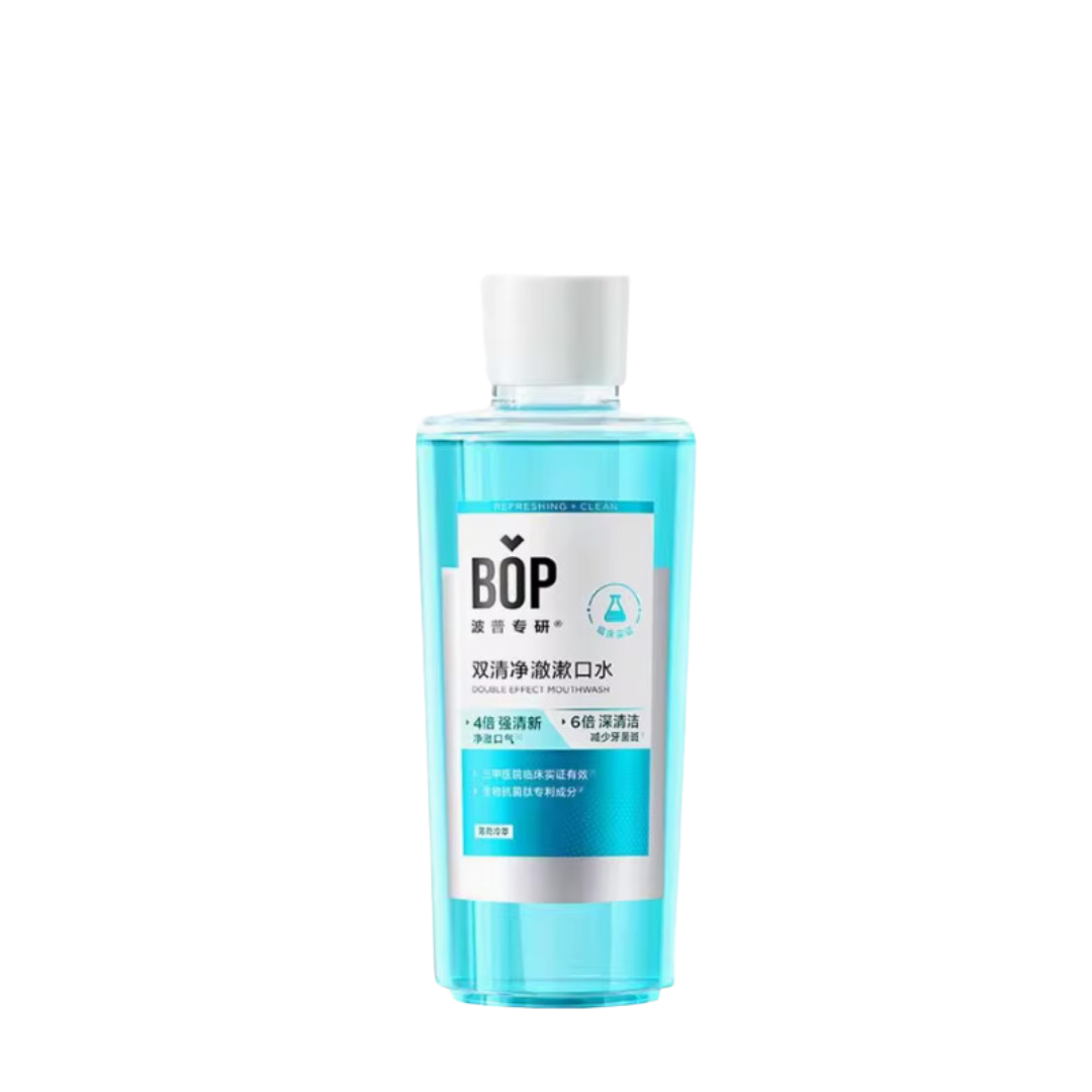 BOP Double Effect Mouthwash 500ml 波普专研双清净澈漱口水