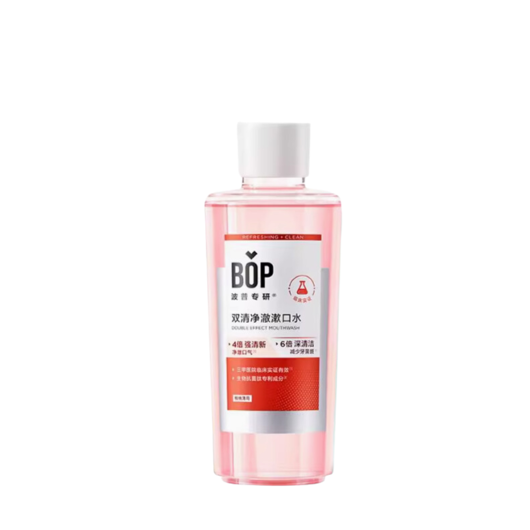 BOP Double Effect Mouthwash 500ml 波普专研双清净澈漱口水