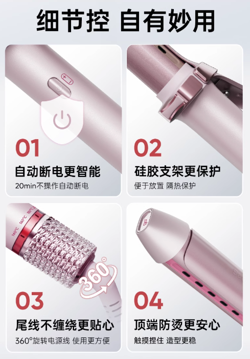 Beautigo Curling Iron 28mm/32mm Beautigo卷发棒