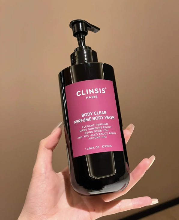 Tiktok/Douyin Hot CLINSIS Amber Ebony Shower Gel 350ml【Tiktok抖音爆款】CLINSIS琥珀乌木香氛沐浴露