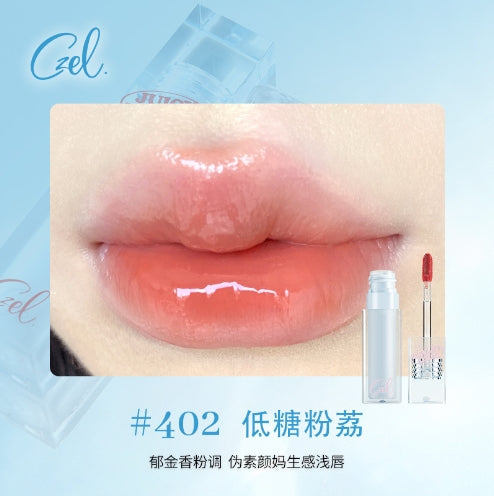 CZEL Aqua Mirror Lip Glaze 3.5g 绔姿水光镜面唇釉