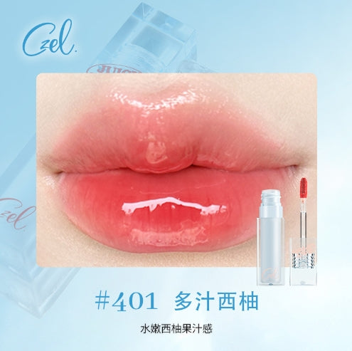 CZEL Aqua Mirror Lip Glaze 3.5g 绔姿水光镜面唇釉