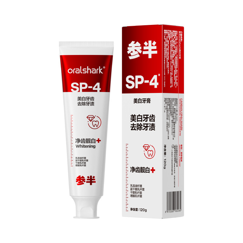 CanBan Oral Shark SP-4 Probiotic Toothpaste 120g 参半口腔鲨鱼SP-4益生菌牙膏