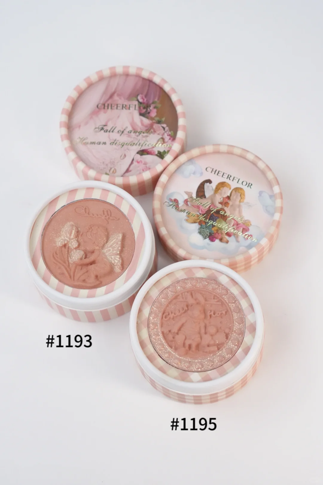 TikTok/Douyin Hot Cheerflor Angel Embossed Blush 6g 【Tiktok抖音爆款】游乐者天使浮雕腮红