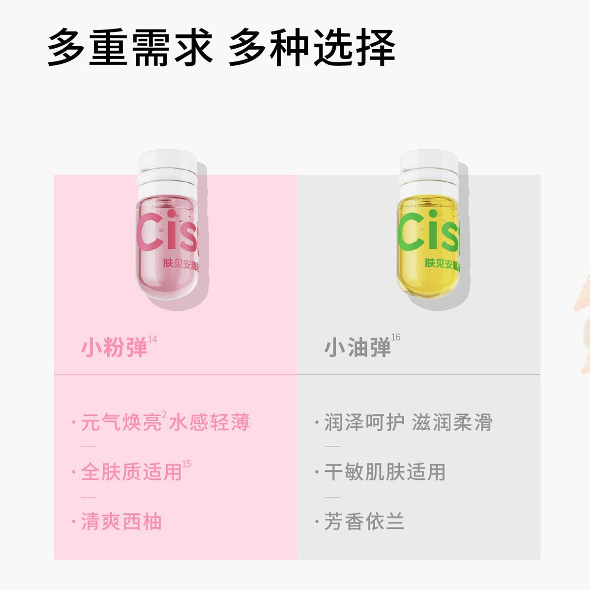 Cistto Softening Soothing Gentle Cleansing Oil 2ml*20PCS 肤见安肌净柔轻柔洁颜油