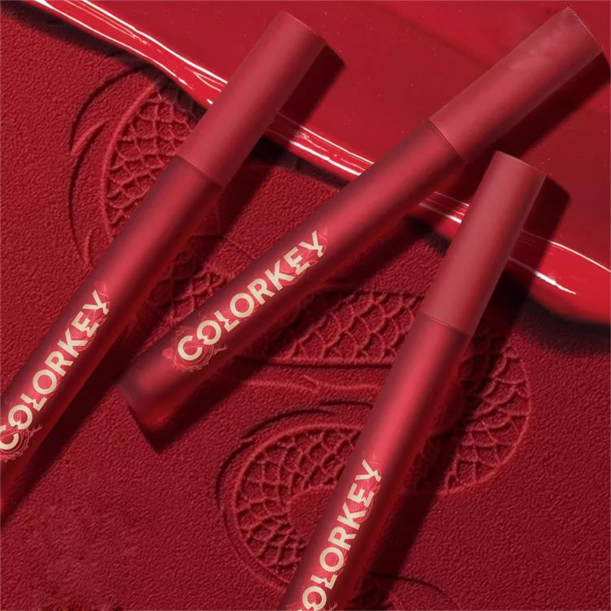 Colorkey Dragon Year Series Mirror Velvet Lip Glaze 1.7g 珂拉琪龙年系列镜光丝绒唇釉