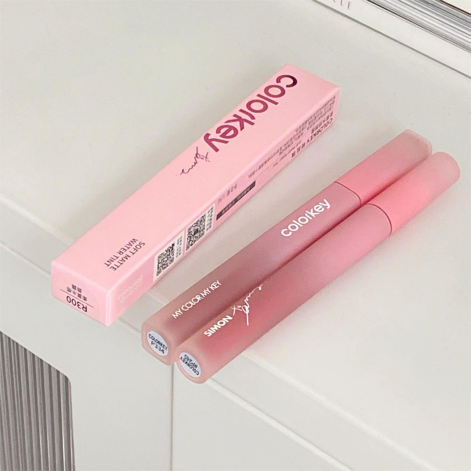 Colorkey Pink Diamond Series Water Mist Lip Gloss 1.8g 珂拉琪粉钻系列水雾唇露