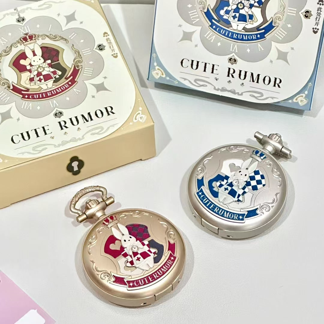 CuteRumor Wonderland Tea Party Pocket Watch Blush 3.8g 可爱物语奇境茶会怀表腮红