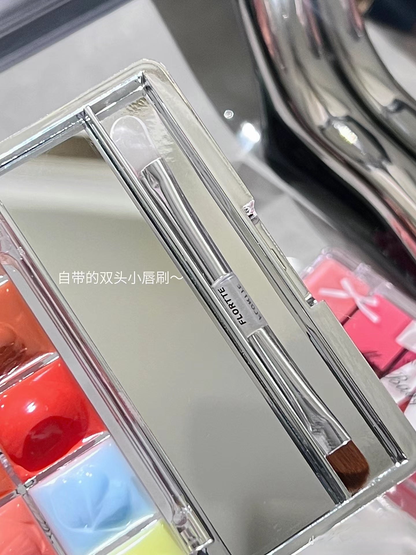 Flortte My Baby Bow Series 10-color Jelly Lip Gloss 17g 花洛莉亚怦怦公主系列十色调色唇冻盘