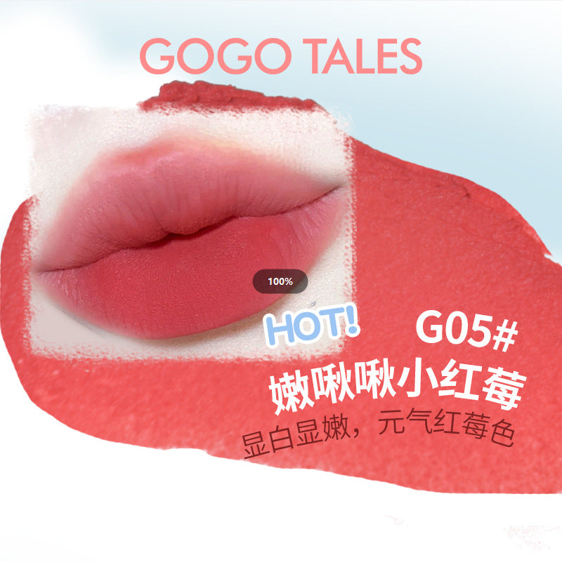 GOGOTALES Clouds Longwear Lip Mud 3.1g 戈戈舞云感锁色唇泥