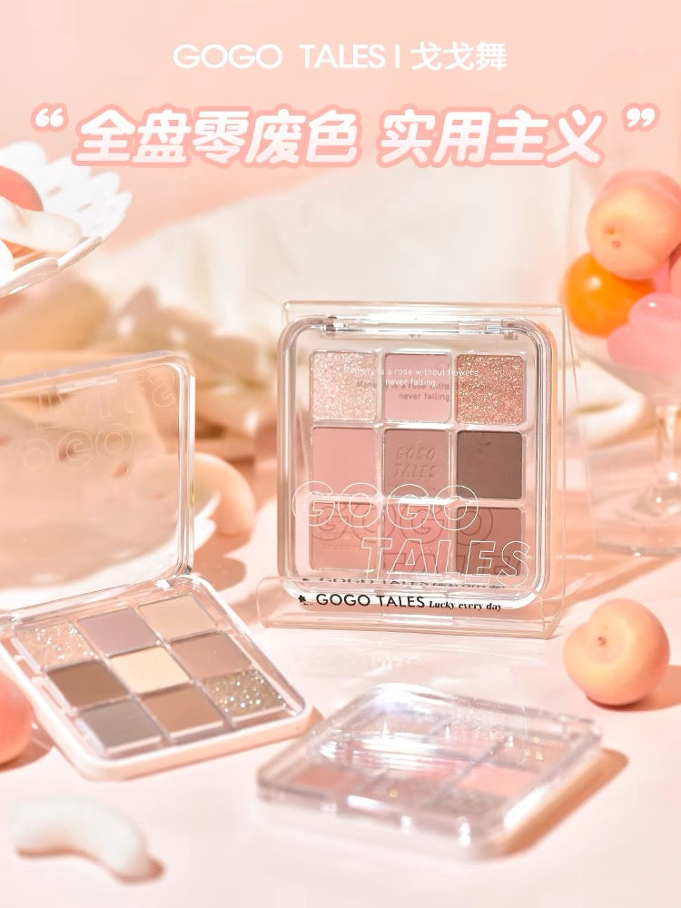 GOGOTALES Lovely Dream Diary Nine Colors Eyeshadow Platte 11g 戈戈舞璃梦日记九色眼影盘