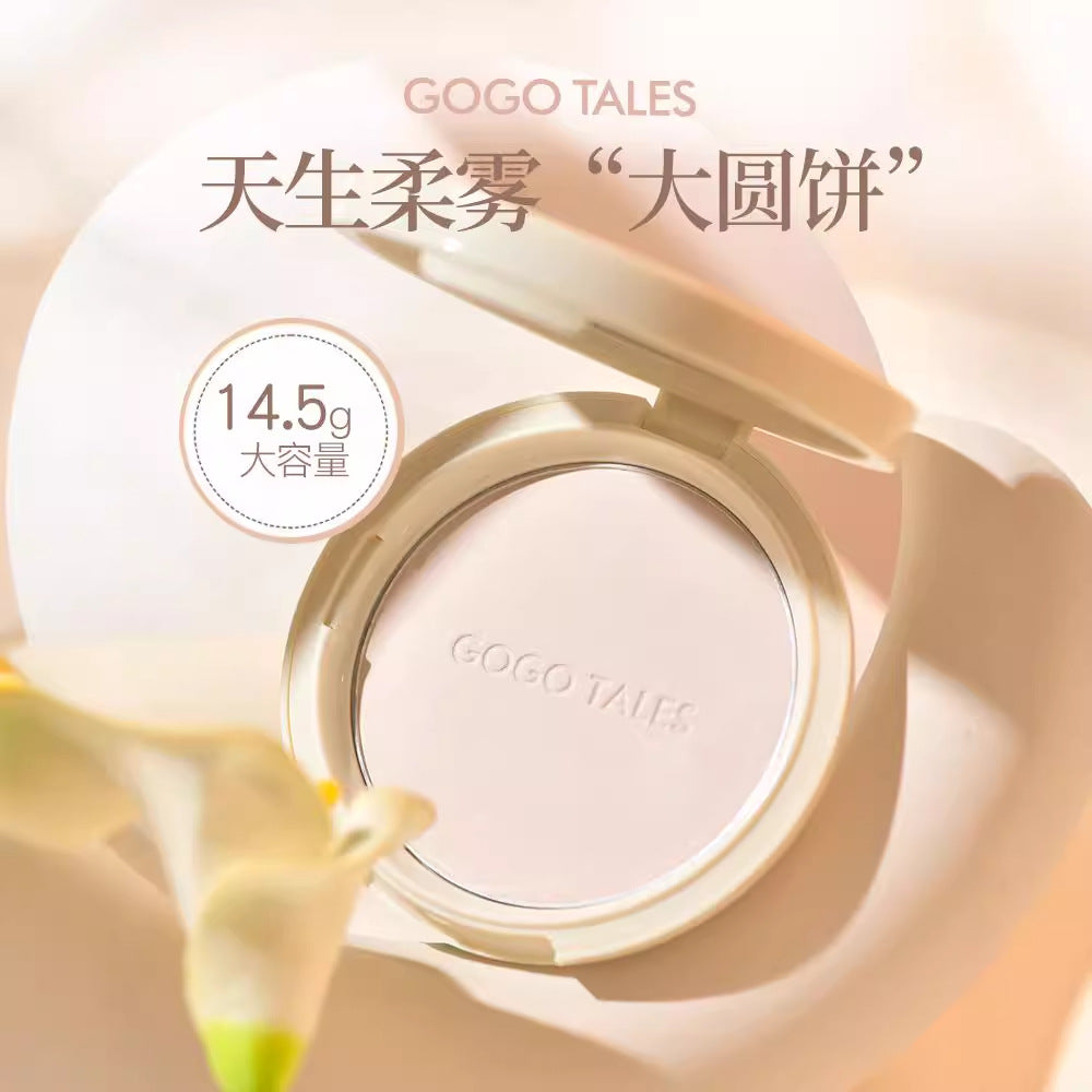 GOGOTALES Luster Retention Light Powder 14.5g 戈戈舞光凝轻透粉饼