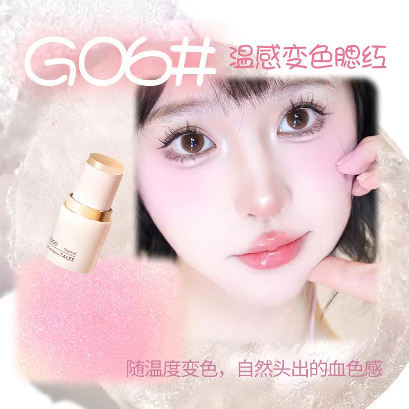 GOGOTALES Tipsy Glow Blush Stick 4g 戈戈舞微醺水光腮红棒