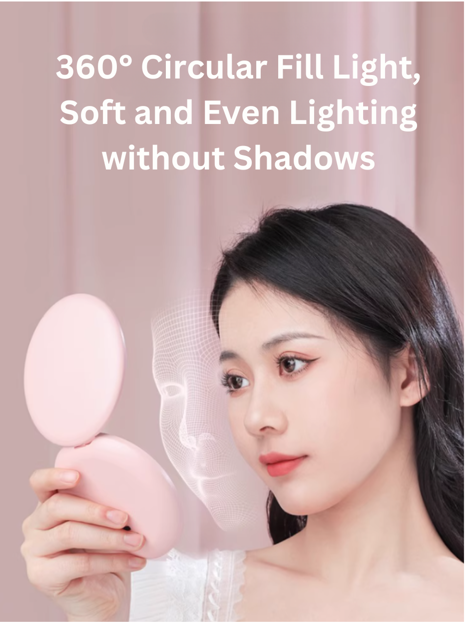 GOOOD High-Definition LED Portable Makeup Mirror 古迪高清LED便携随身化妆镜