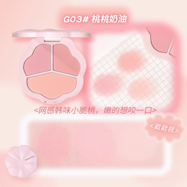 Gogotales Flower Mist Powder Blush 8.4g 戈戈舞花间粉雾腮红