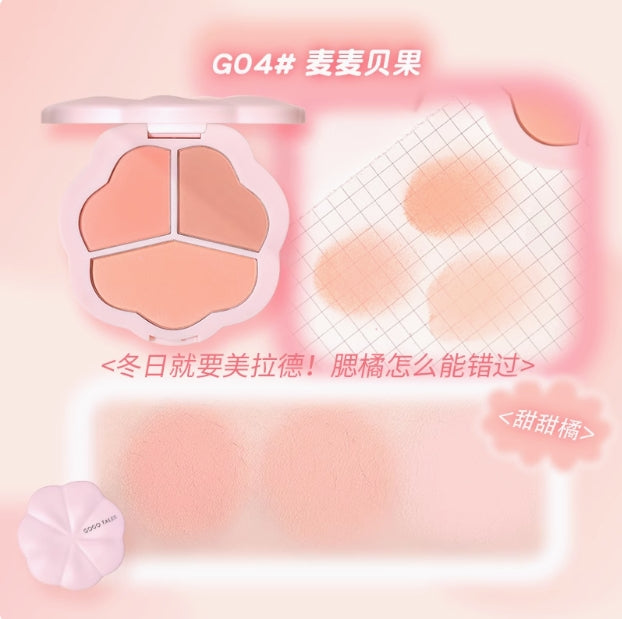 Gogotales Flower Mist Powder Blush 8.4g 戈戈舞花间粉雾腮红