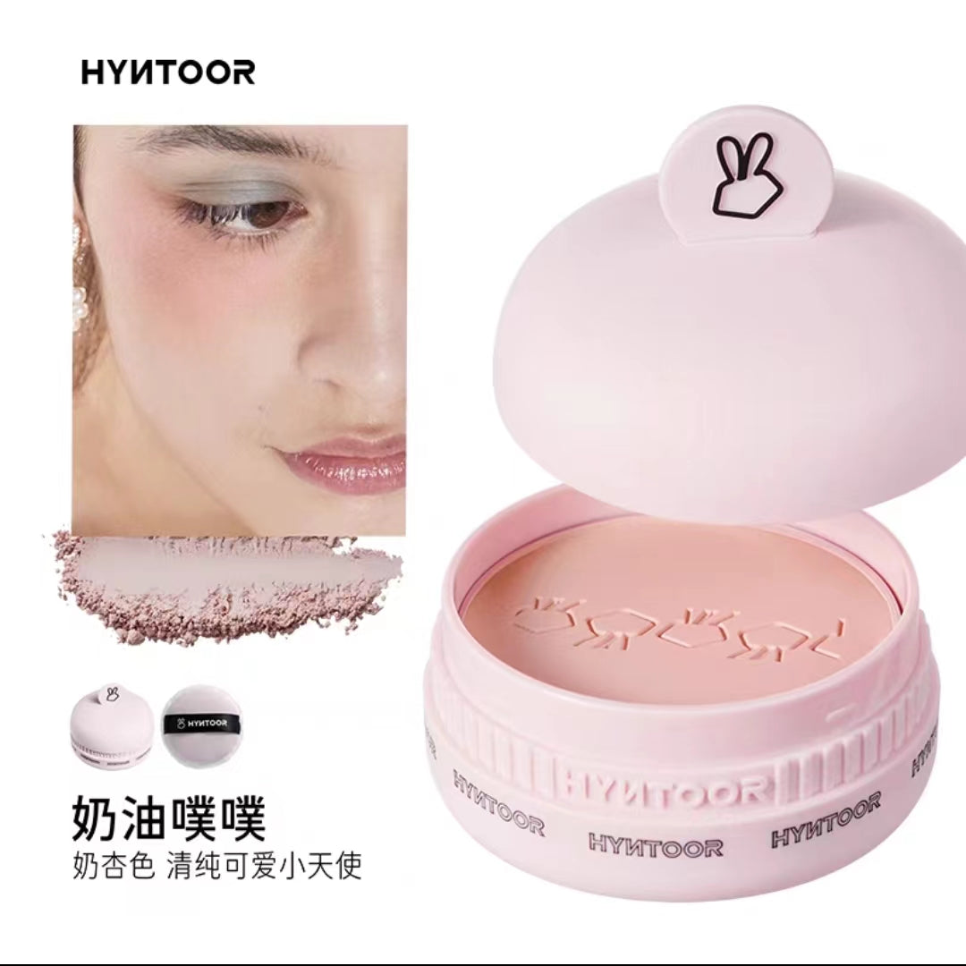 HYNTOOR Sandwich Pressed Powder Blush 8g 黑兔夹心粉饼腮红