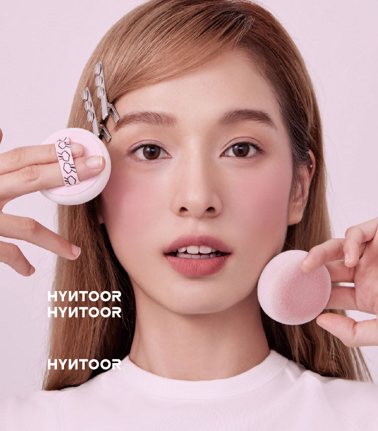 HYNTOOR Sandwich Pressed Powder Blush 8g 黑兔夹心粉饼腮红