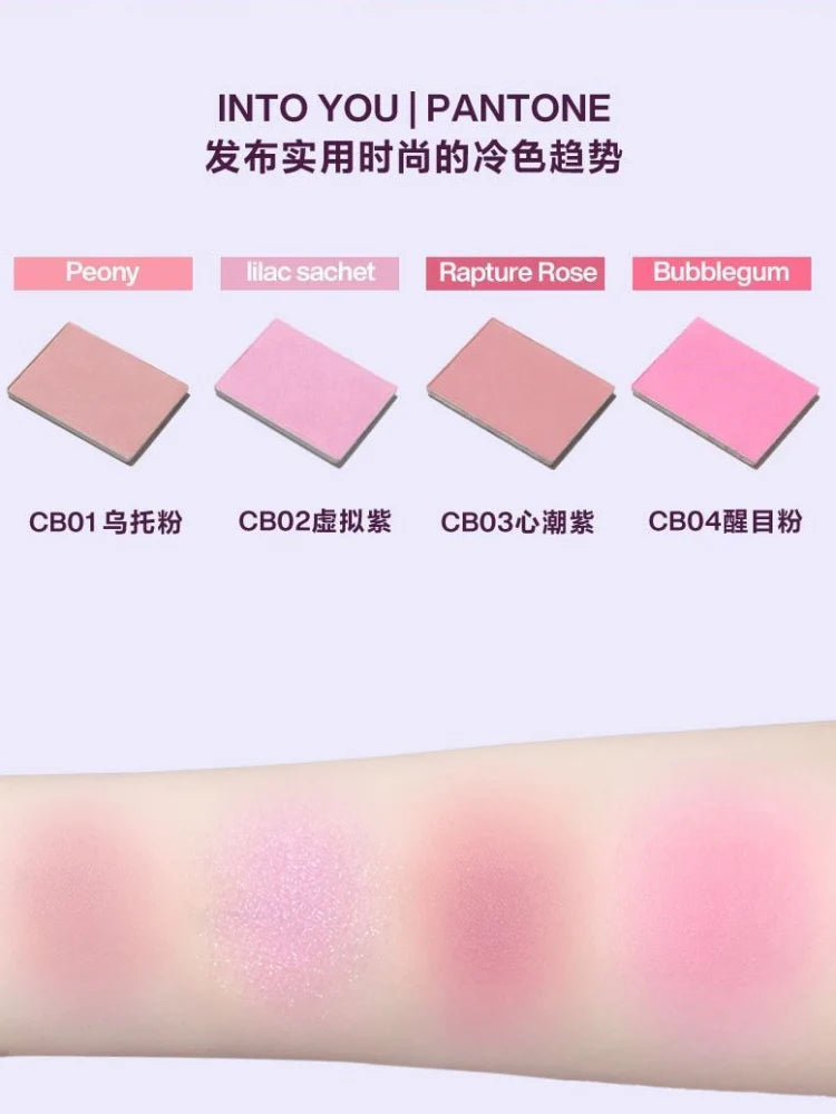 INTO YOU Color Card Single Blush 3.3g 心慕与你色卡单色腮红