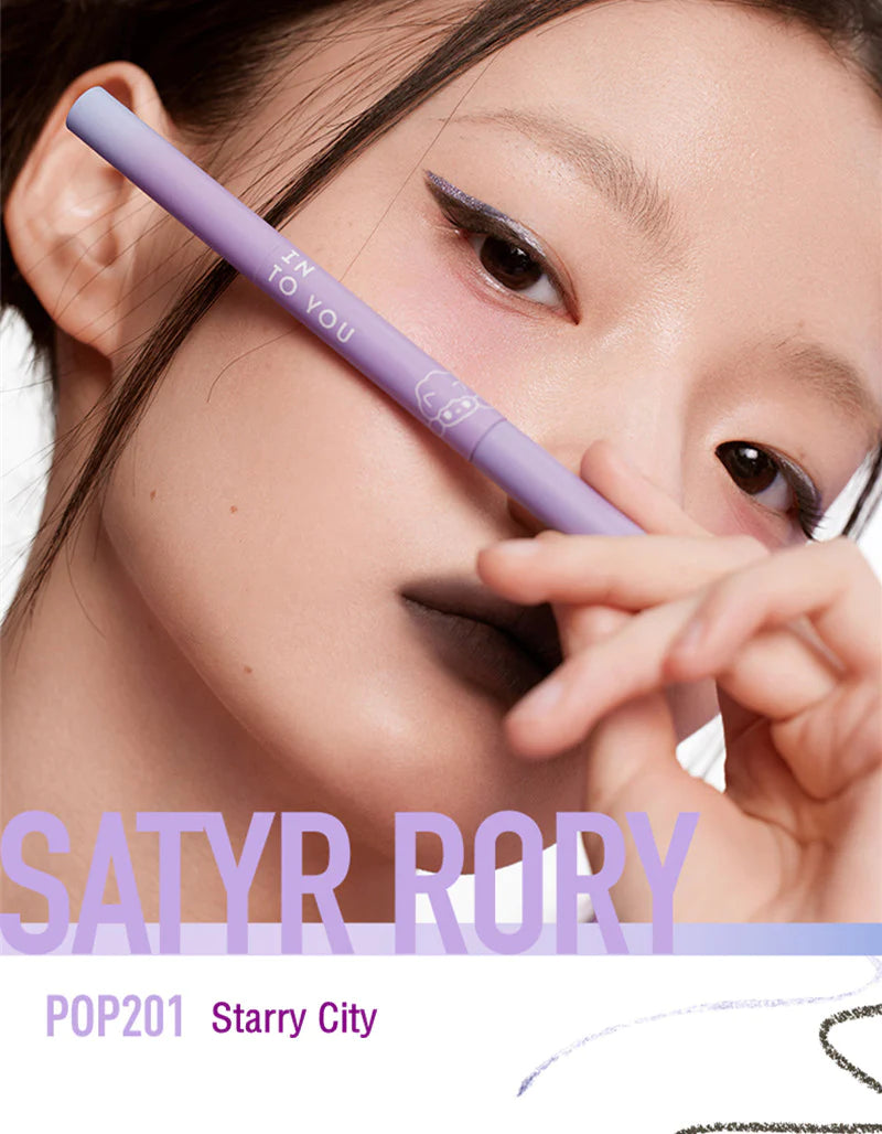 INTO YOU X POP MART Double-ended Eyeliner Pen 心慕与你泡泡玛特联名系列双头眼线笔 40mg