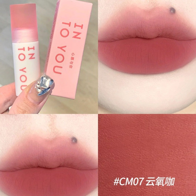 INTO YOU Matte Velvet Cloudy Lip Mud 1.8g 心慕与你雾面丝绒云感唇泥