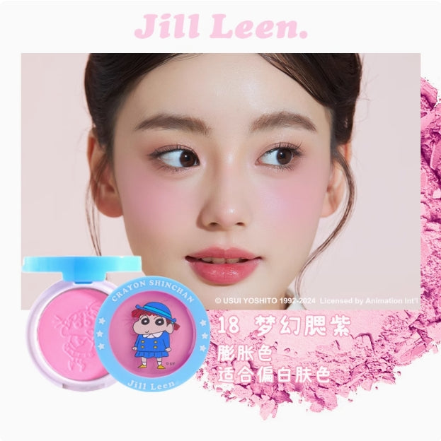 JILL LEEN X Crayon Shin-chan Soft Mist Blush 3g 玖丽蜡笔小新联名款柔雾腮红