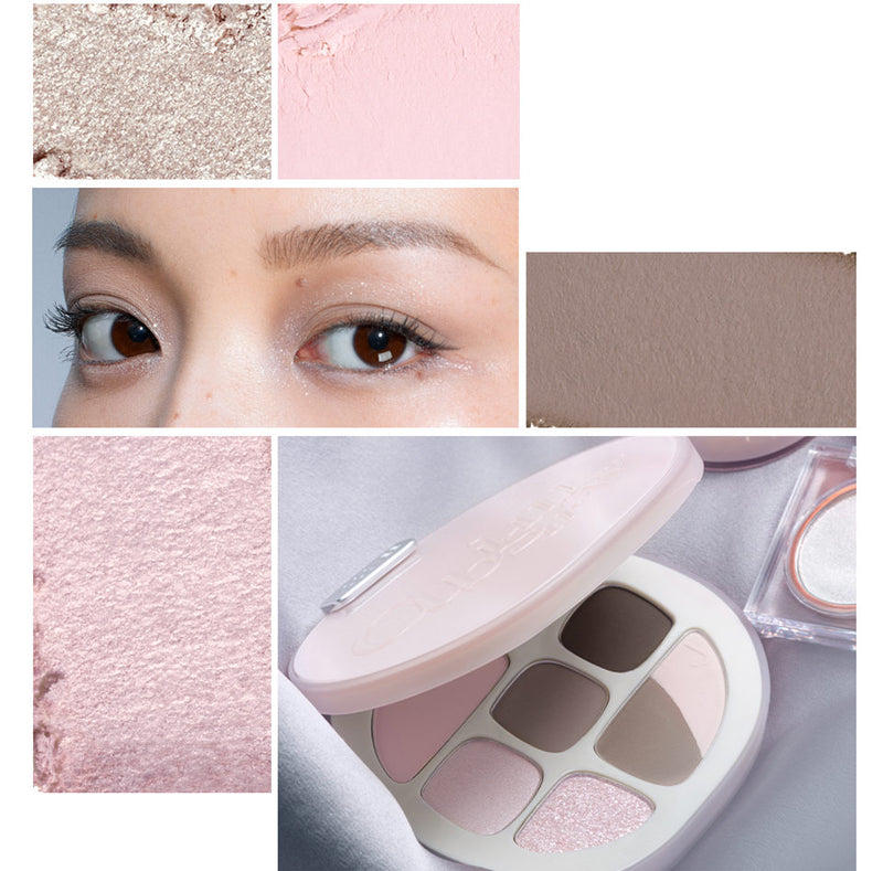 JOOCYEE Day Dreamer Series All-In-One Makeup Palette 12g 酵色八色腮红高光眼影彩妆盘