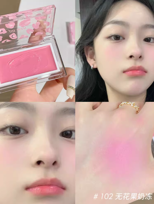 Jill Leen Vibrant Smooth Blush Cream 3g 玖丽缤纷柔滑腮红膏