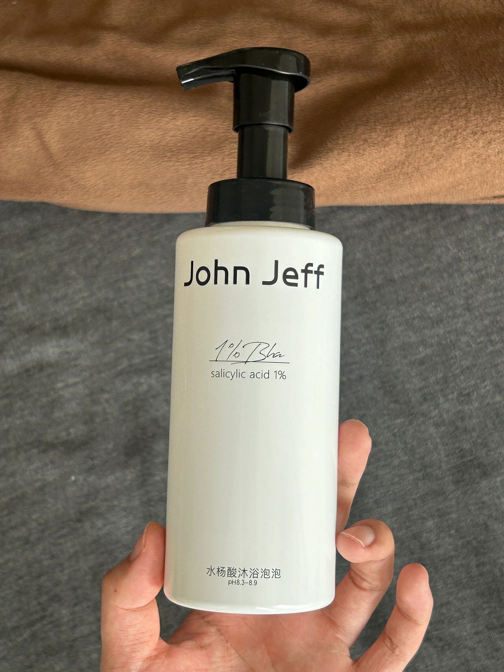 John Jeff 1% Salicylic Acid Body Wash 400g John Jeff1%水杨酸沐浴露