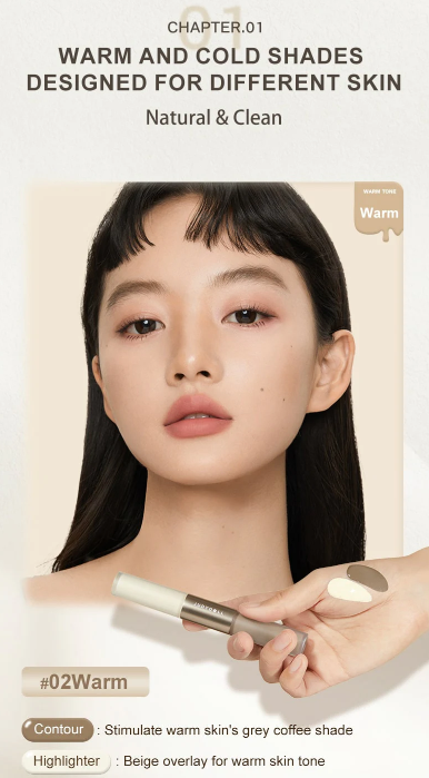 Judydoll Dual-Ended Highlighter & Contour Liquid 4.8g 橘朵双头高光修容液