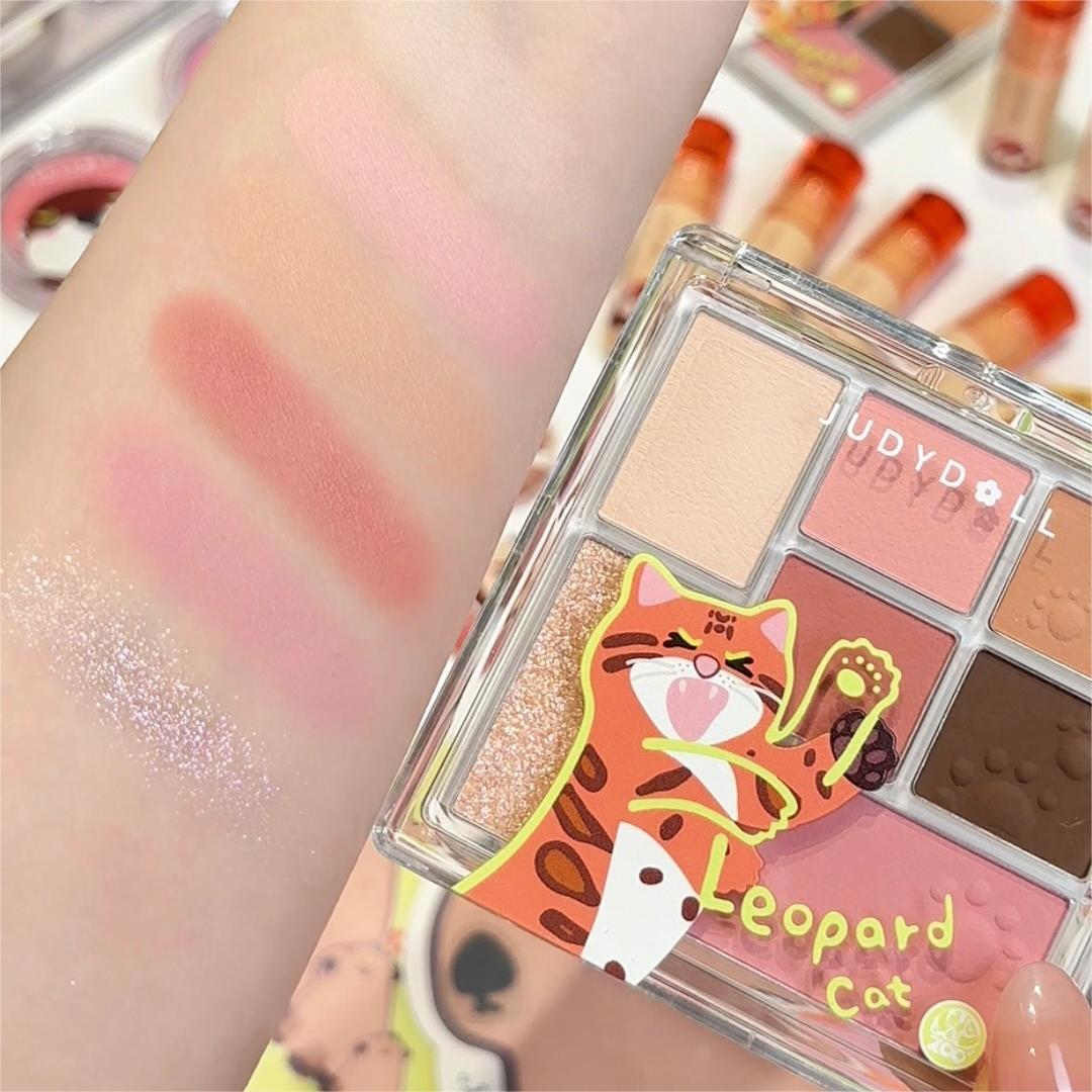 Judydoll X Red Mountain Zoo 7-Colour Eyeshadow Palette 8.5g 橘朵红山动物园系列七色眼影盘