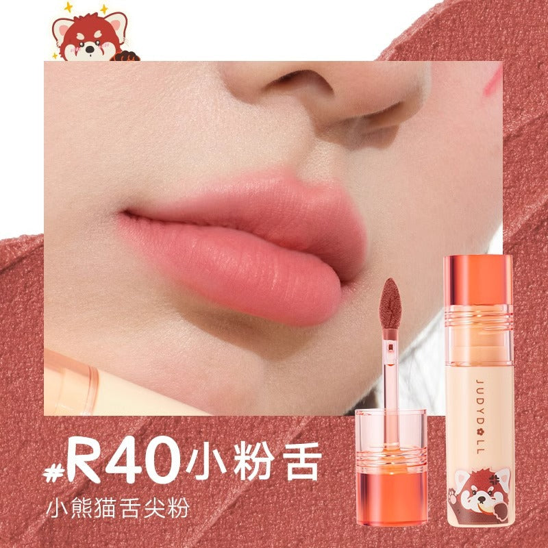 Judydoll X Red Mountain Zoo Velvet Lip Mud 3.1g 橘朵红山动物园联名绒绒唇泥