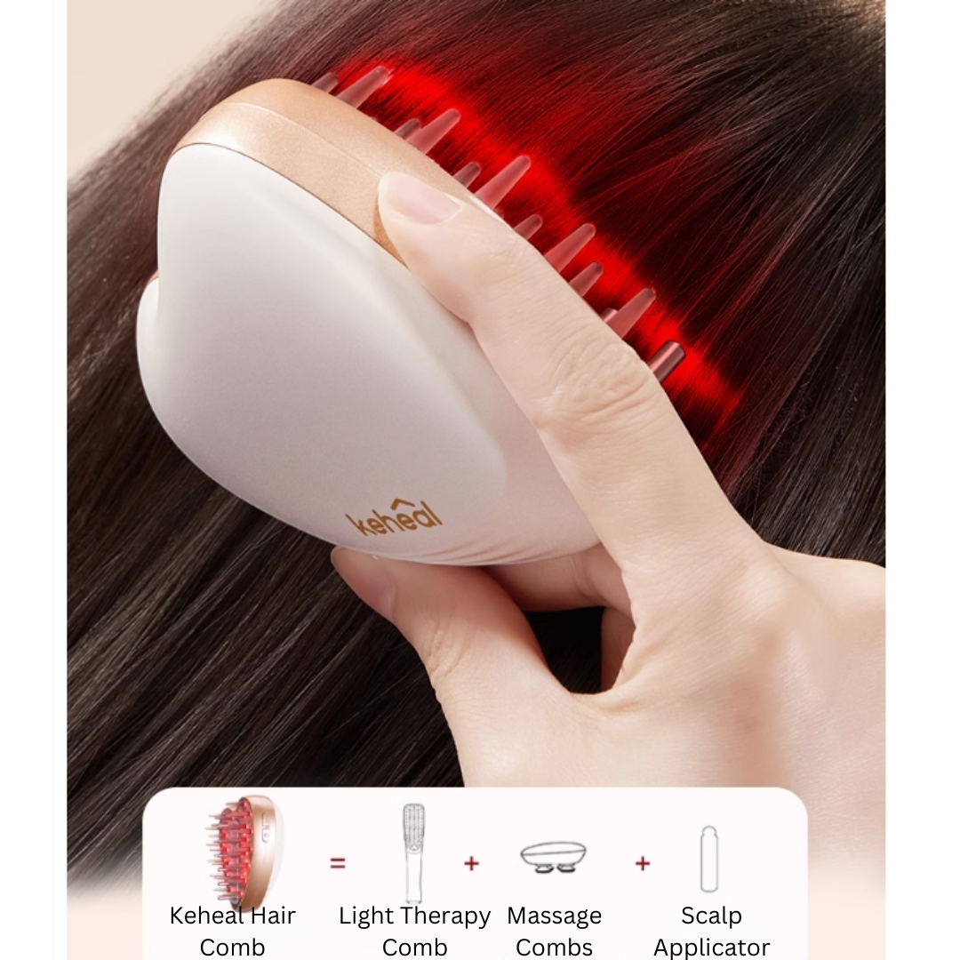 Keheal Multifunctional Infusion Massage Comb 科西多功能导液按摩梳