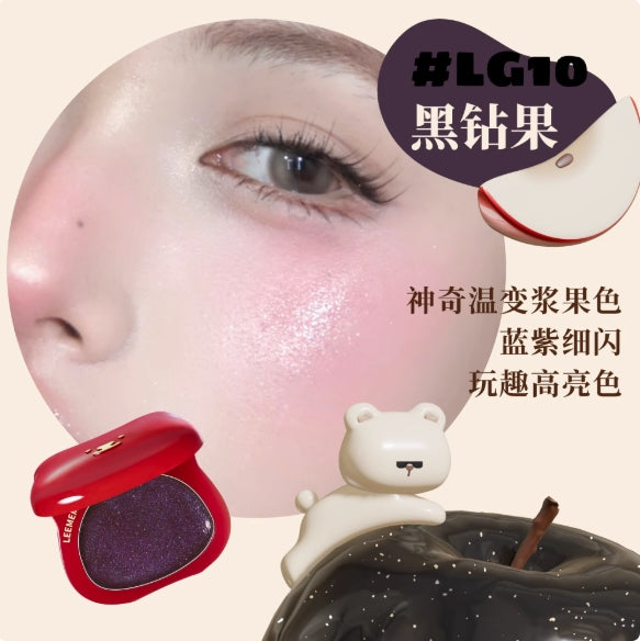 LEEMEMBER Apple Collection Hydrating Blush Balm 4g 荔萌苹果系列水光腮红膏