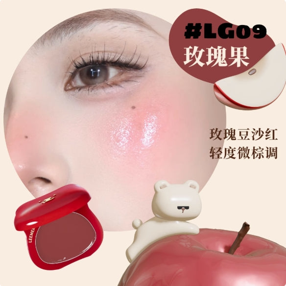 LEEMEMBER Apple Collection Hydrating Blush Balm 4g 荔萌苹果系列水光腮红膏