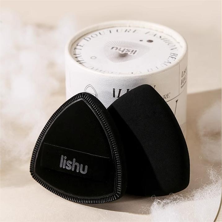 LISHU Haute Douture Potato Chip Makeup Sponge 2Pcs 荔树高定系列薯片粉扑