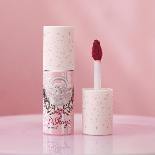 LISHU Secret Garden Series Matte Velvet Lip Mud 2.6g 荔树秘密花园系列哑光丝绒唇泥