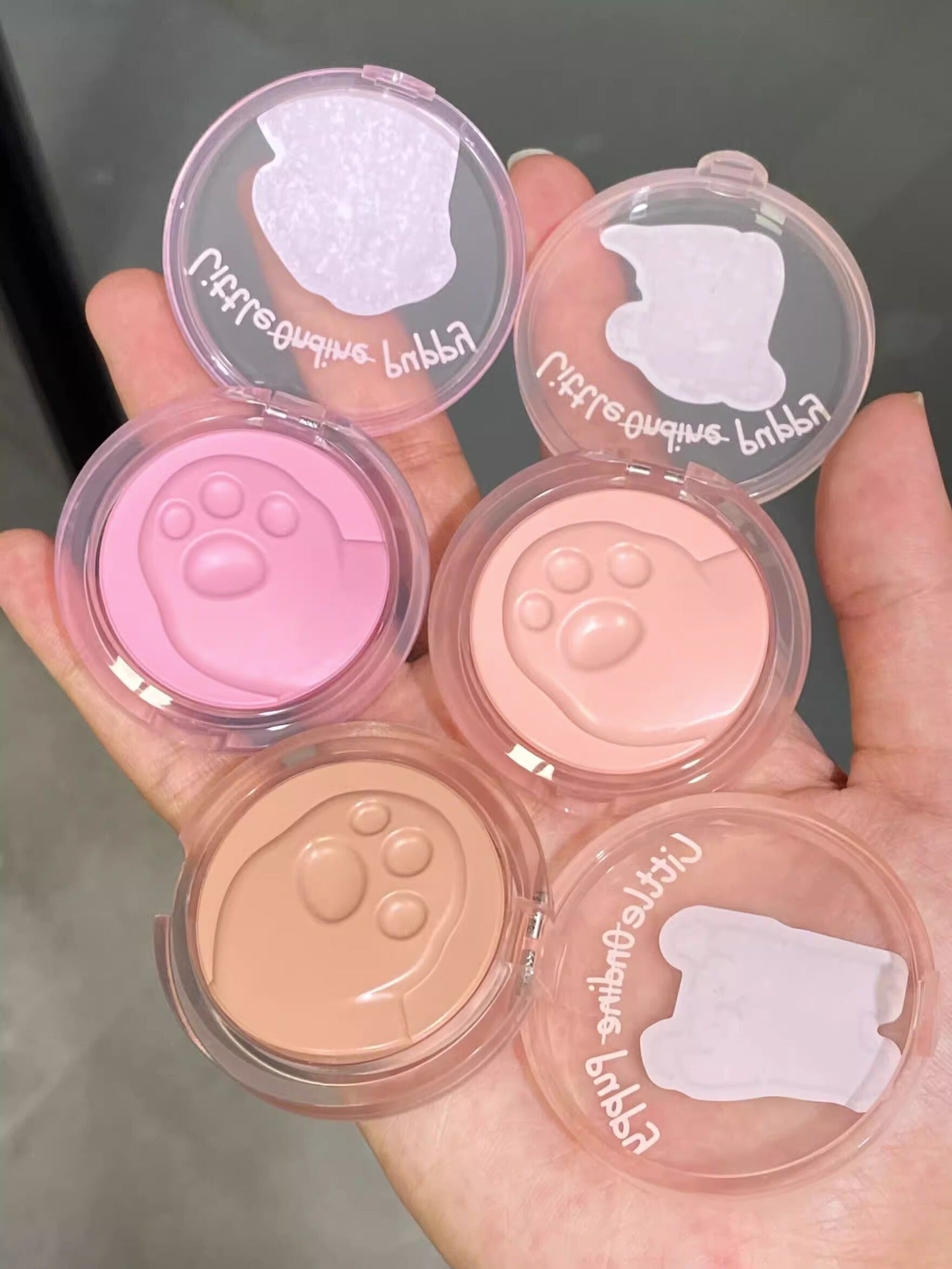 LITTLE ONDINE Puppy Series Matte Blusher Cream 5.5g 小奥汀线条小狗系列哑光腮红膏