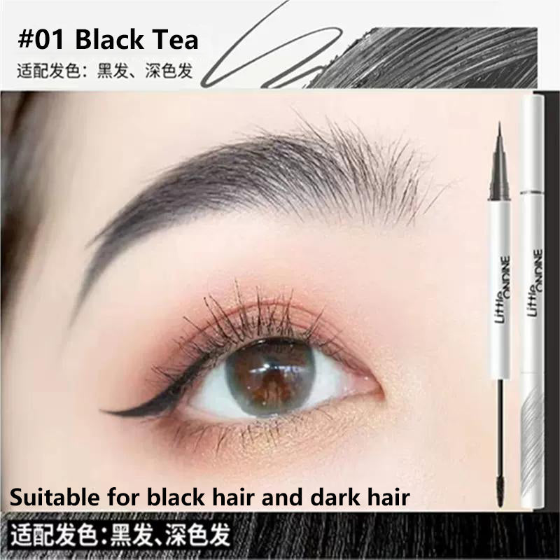 LITTLE ONDINE Double-ended Liquid Eyebrow Pencil 500mg+1.6ml 小奥