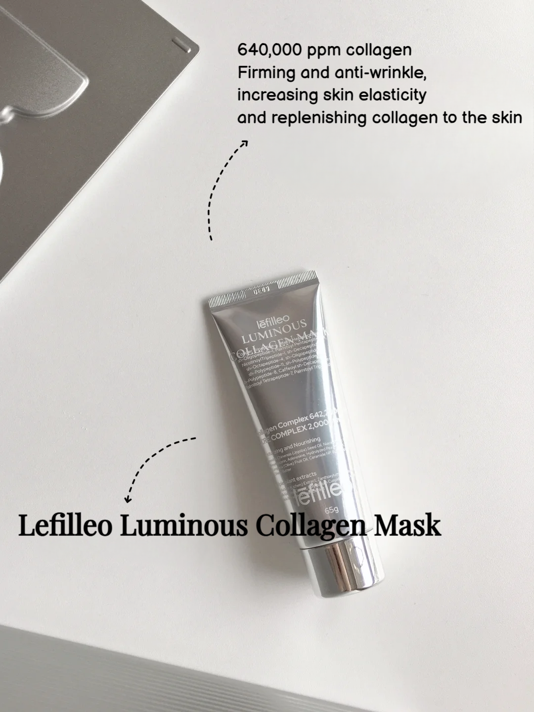 Tiktok/Douyin Hot Lefilleo Luminous Collagen Mask 65g 【Tiktok抖音爆款】丽菲欧胶原蛋白面膜