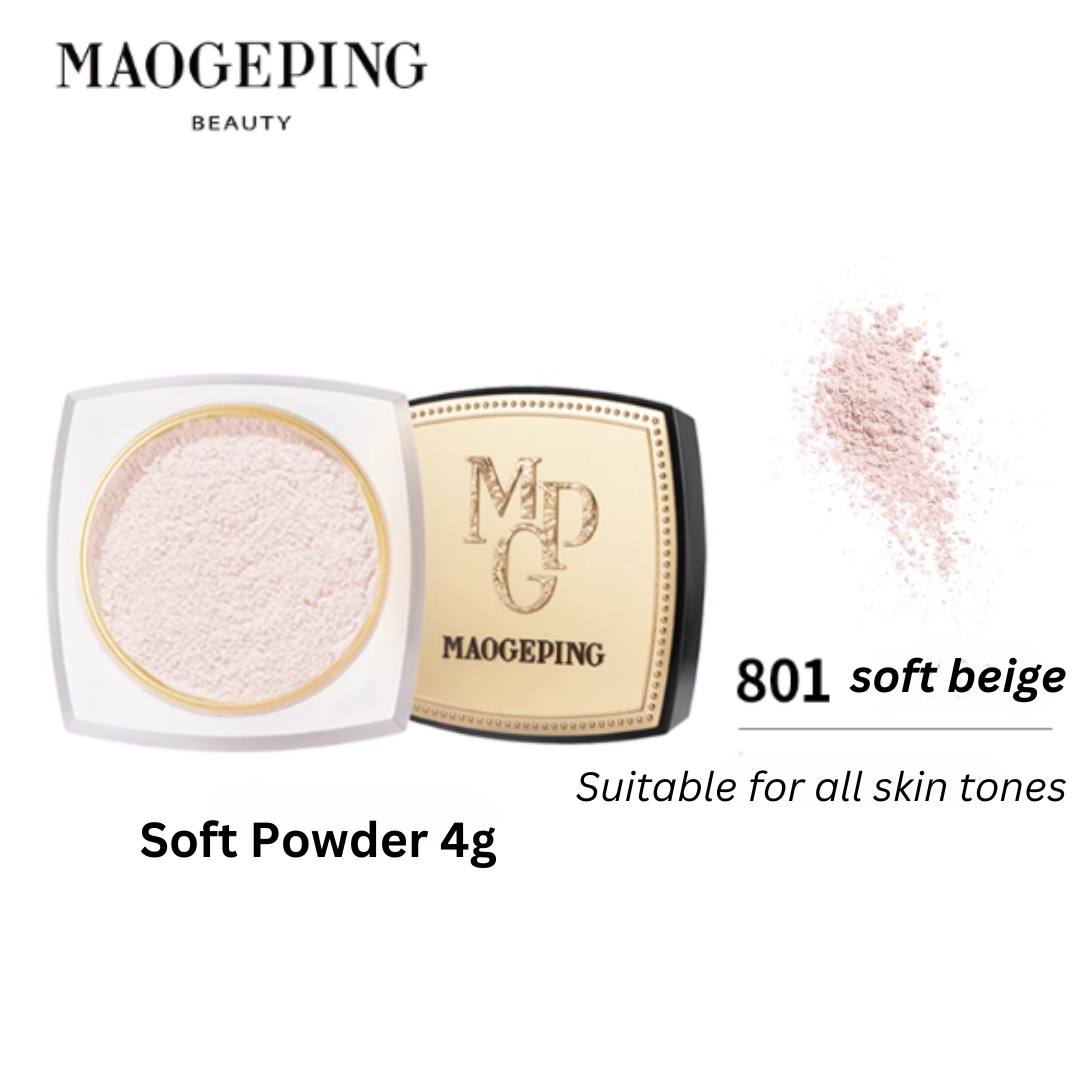 MAOGEPING Luminous Softening Powder 101 4g 毛戈平光感柔润蜜粉