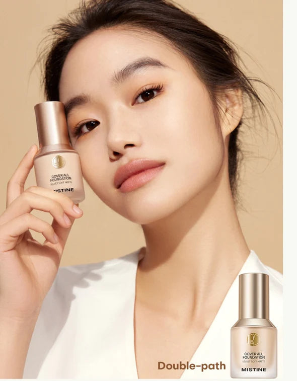 MISTINE Cover All Soft Matte Liquid Foundation 30g 蜜丝婷粉底液