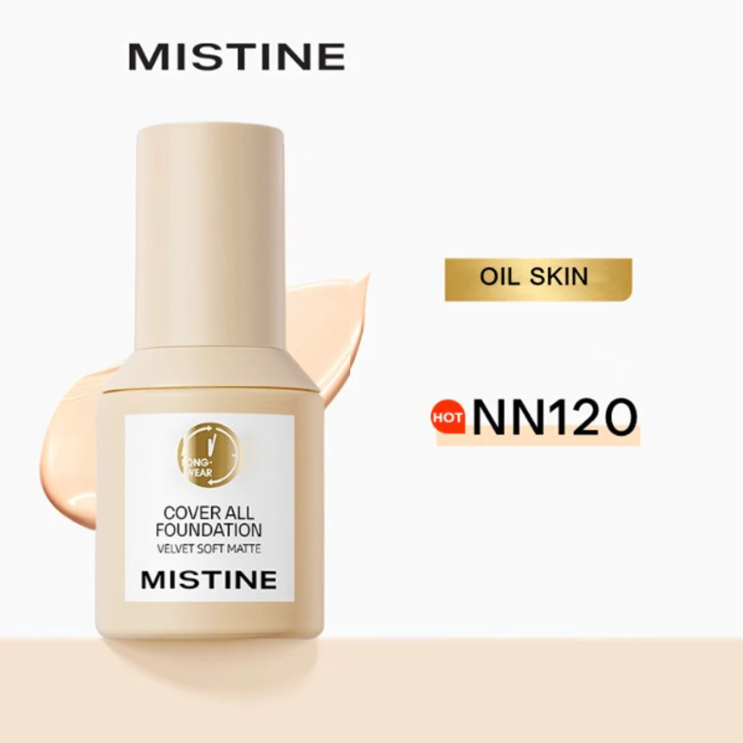 MISTINE Cover All Soft Matte Liquid Foundation 30g 蜜丝婷粉底液