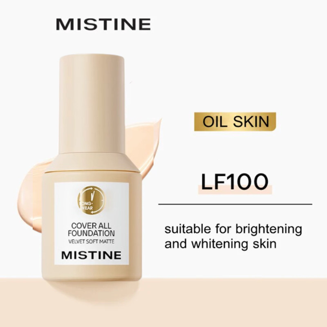 MISTINE Cover All Soft Matte Liquid Foundation 30g 蜜丝婷粉底液